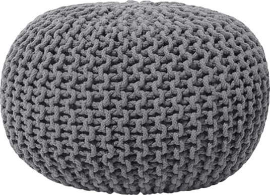Conrad Puff 50 cm Grå
