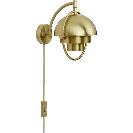 Multi Lite Vegglampe Messing Multi Lite Vegglampe Messing