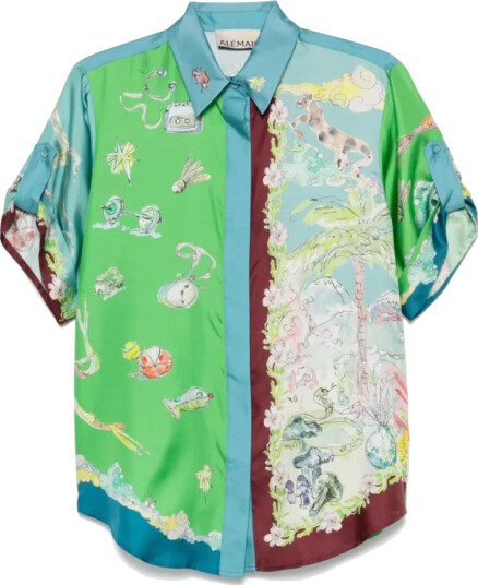 Alemais Dame Bluser & Skjorter Flerfarget L,