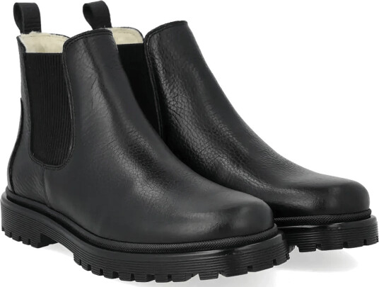ANGULUS Boots Flat Black 32 20.6CM ANGULUS Boots Flat Black 32 20.6CM