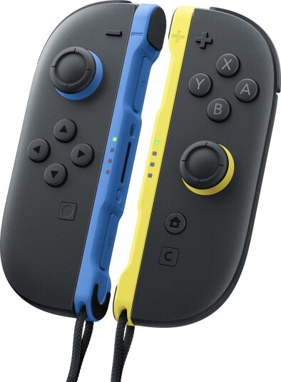 Nintendo Switch 2 Joy-Con Kontrollerpar Blå/Lysegul