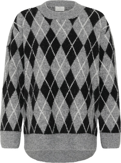 Kaffe Kasimone Knit Pullover   Grey   M