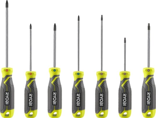 Ryobi Skrutrekkersett RHSDS7PC Ryobi Skrutrekkersett RHSDS7PC