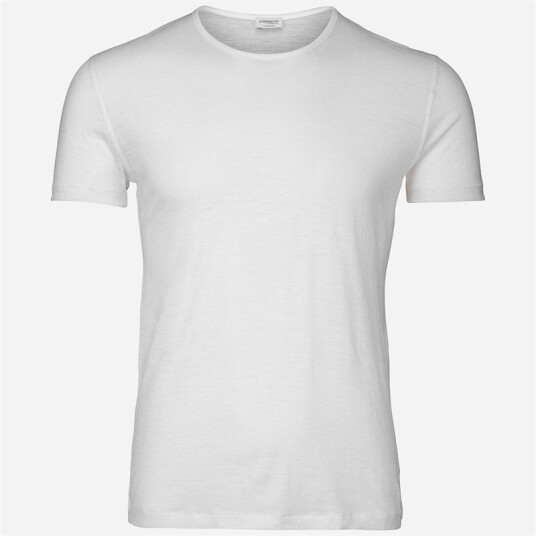 Zimmerli Shirt Ss Ecru Zimmerli Shirt Ss Ecru