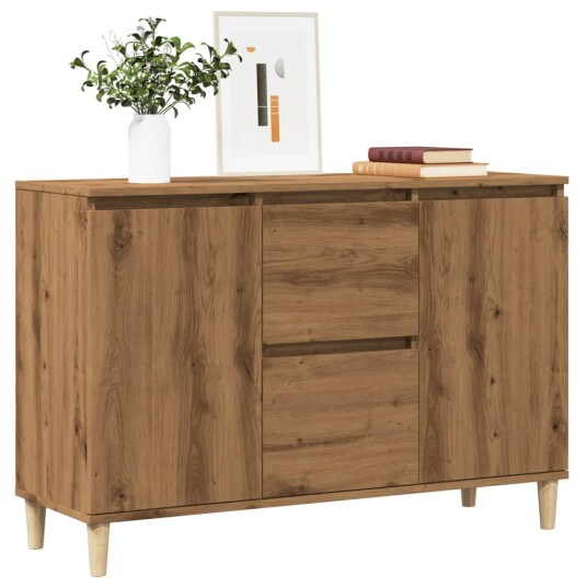 Skjenk artisan eik 102x35x70 cm konstruert tre 8721158438584