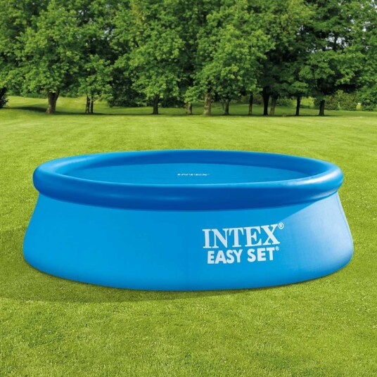 Intex Soldrevet bassengtrekk blå 206 cm polyetylen Intex Soldrevet bassengtrekk blå 206 cm polyetylen