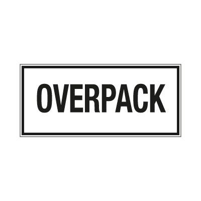 Jo Safety Merke for overpack 45 x 100 mm Rull med 250 stk merker i selvklebende vinyl ADR merking av farlig gods 132399 Jo Safety Merke for overpack 45 x 100 mm Rull med 250 stk merker i selvklebende vinyl ADR merking av farlig gods 132399
