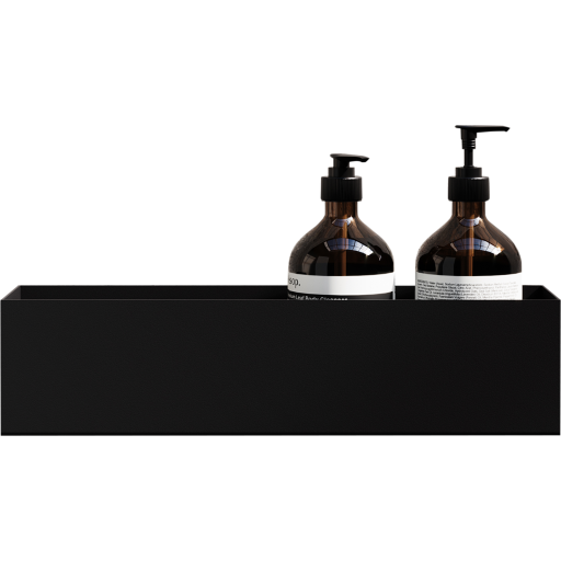 Nichba Bath Shelf 40 dusjhylle sort