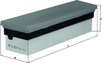 Luftfilter KNECHT LX 1823/1 Luftfilter KNECHT LX 1823/1