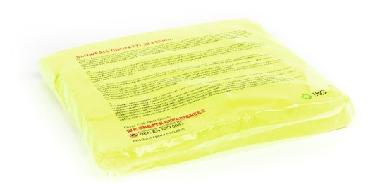 Tcm Fx Slowfall Konfetti Rektangulær 55x18mm, Neon-Gul, Uv Ac Tcm Fx Slowfall Konfetti Rektangulær 55x18mm, Neon-Gul, Uv Ac
