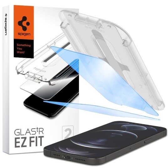 Spigen iPhone 13 / 13 Pro Spigen Glas.TR - 2-Pack - Skjermbeskytter - Gjennomsiktig