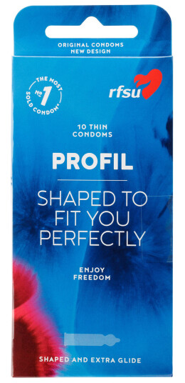 RFSU Profil Kondomer 10-pack - Klar RFSU Profil Kondomer 10-pack - Klar