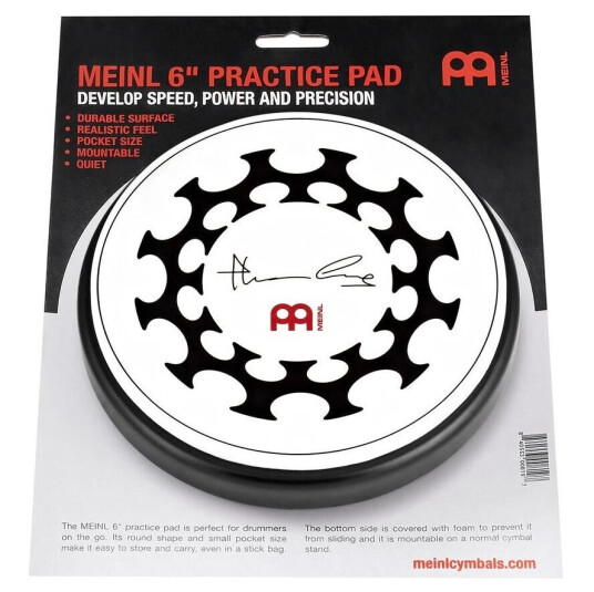 Meinl Practice Pad 6 Thomas Lang Mpp-6-Tl Meinl Practice Pad 6 Thomas Lang Mpp-6-Tl