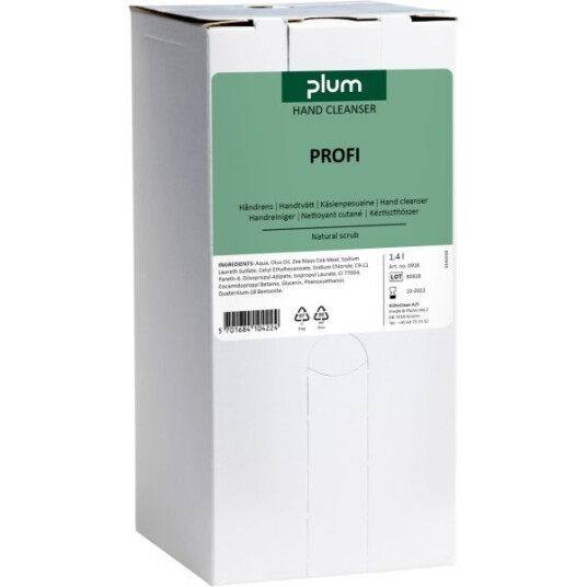 Plum Plulux Håndrens 1400 ml, bag-in-box Plum Plulux Håndrens 1400 ml, bag-in-box