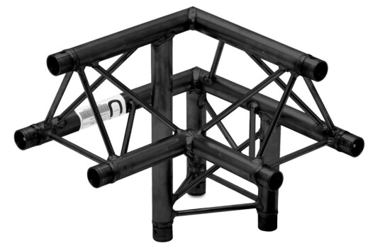 Alutruss Decolock Dq3-Spal31 3-Way Corner 90° Bk