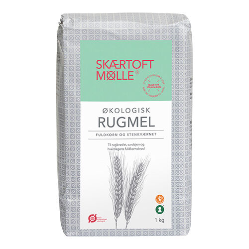 Skærtoft Mølle Rugmel Fullkorn 1 Kg Skærtoft Mølle Rugmel Fullkorn 1 Kg
