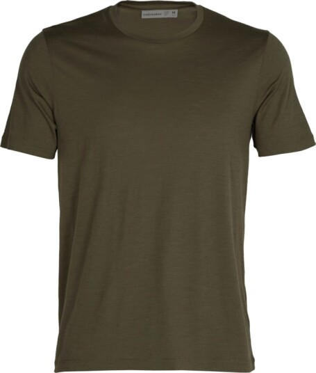 Icebreaker Men's Tech Lite II Short Sleeve Tee Grønn L Man