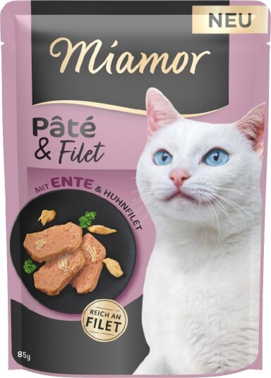 Miamor Våtfôr Pâté & Filet Med And 10 X 85 G Miamor Våtfôr Pâté & Filet Med And 10 X 85 G