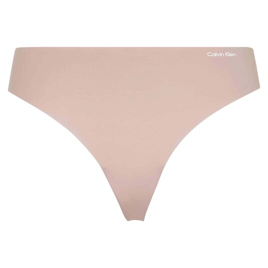 Calvin Klein Truser Invisibles Micro Thong Beige X-Small Dame Calvin Klein Truser Invisibles Micro Thong Beige X-Small Dame