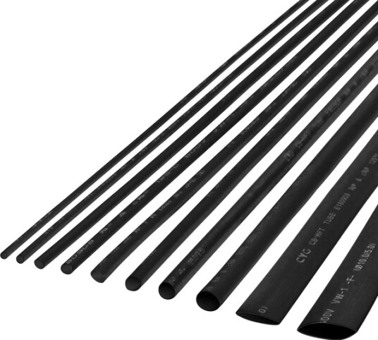 Cabletech Varmekrympestrømpe 10 Mm 1 M Svart Cabletech Varmekrympestrømpe 10 Mm 1 M Svart