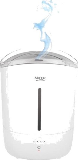 Adler luftfukter med ultralyd 5L Hvit Adler luftfukter med ultralyd 5L Hvit