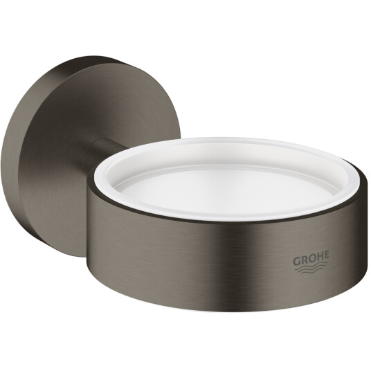 GROHE ESSENTIALS HOLDER BØRSTET HARD GRAPHITE GROHE ESSENTIALS HOLDER BØRSTET HARD GRAPHITE