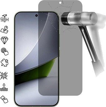 Xiaomi Redmi K100 Pro/Poco F9 Pro Privatliv Beskyttelsesglass - 9H