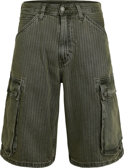 Levi"s® 478 Baggy Cargo Shorts Forest Green 34 x 12