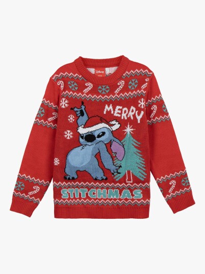 Disney Lilo & Stitch Disney Lilo & Stitch Julegenser Rød 8 år