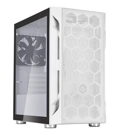 SilverStone FARA H1M - Kabinett - Tower - Hvit SilverStone FARA H1M - Kabinett - Tower - Hvit