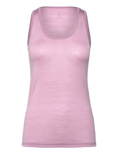 Panos Emporio Wool/Tencel Tanktop Pink XS Panos Emporio Wool/Tencel Tanktop Pink XS