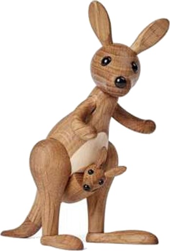 Sydney kangaroo Trefigur 16,5 cm