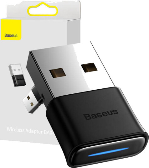 Baseus BA04 USB Bluetooth adapter 5.1 Sort Baseus BA04 USB Bluetooth adapter 5.1 Sort