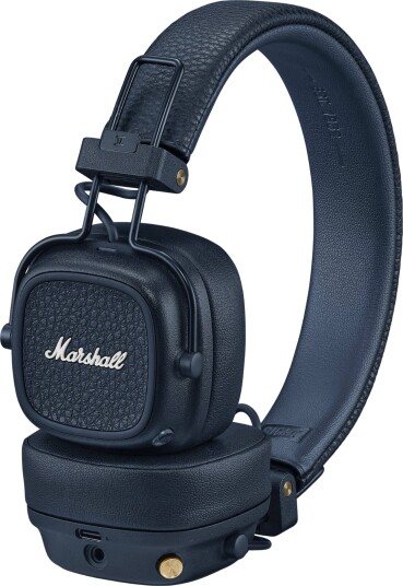 Marshall Major V Trådløse Hodetelefoner Bluetooth - Midnight Blue