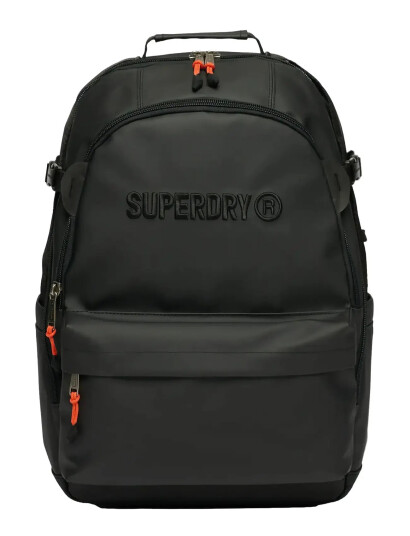 Superdry Utility Tarp Backpack - Black - ONE SIZE Superdry Utility Tarp Backpack - Black - ONE SIZE