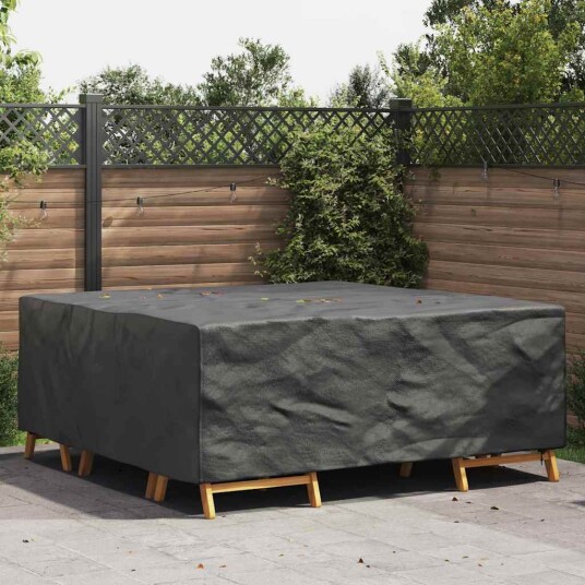 Trekk til utemøbler Svart 200 x 190 x 85 cm 210D Trekk til utemøbler Svart 200 x 190 x 85 cm 210D