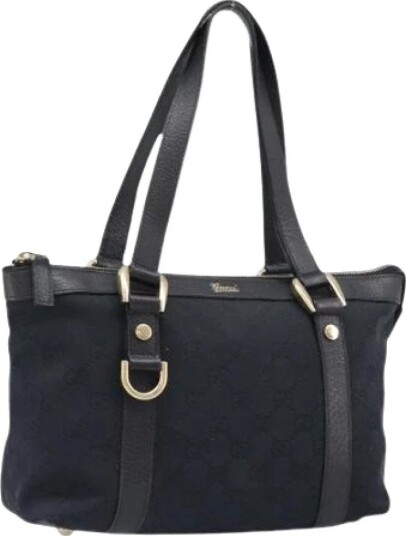 Gucci Vintage Dame Pre owned Svart ONE SIZE, Gucci Vintage Dame Pre owned Svart ONE SIZE,