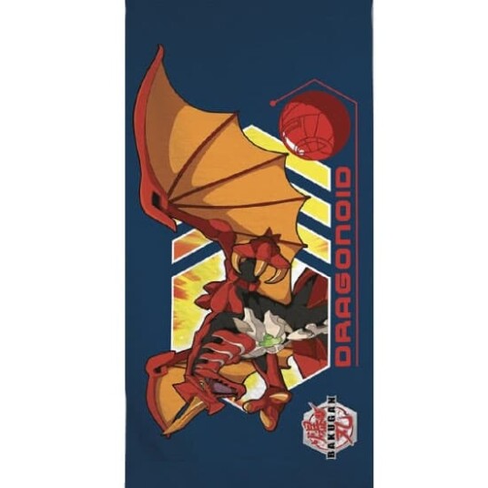 Bakugan badhandduk strandhandduk 70x140 cm Snabbtorkande