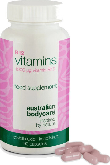 Australian Bodycare B12 Vitamins 90 pieces Australian Bodycare B12 Vitamins 90 pieces