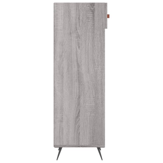 Skohylle grå sonoma 30x35x105 cm konstruert tre Skohylle grå sonoma 30x35x105 cm konstruert tre