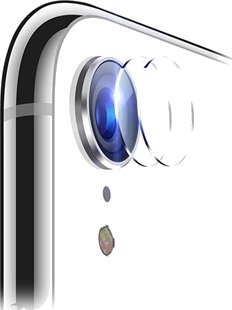 Hat Prince iPhone XR Kamera Linse Beskytter i Herdet Glass - 2 Stk.