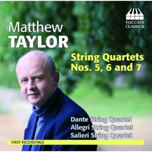Salieri String Quartet Matthew Taylor String Quartets Nos 5 6 & 7 CD Salieri String Quartet Matthew Taylor String Quartets Nos 5 6 & 7 CD