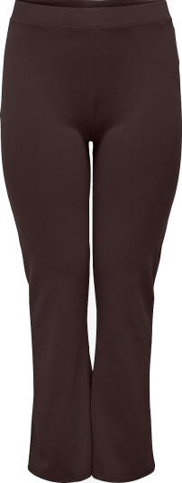 Only Carmakoma Bukse carPever Flared Pants Svart