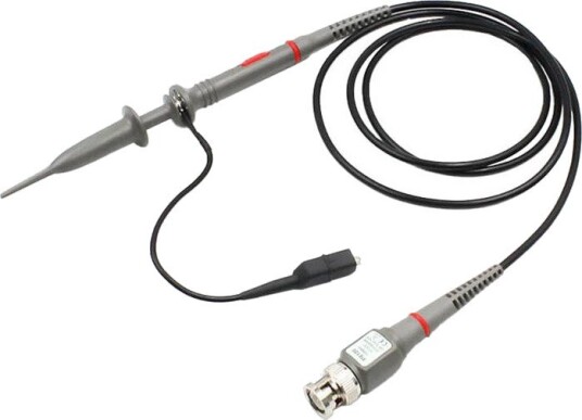 FNIRSI P6100 Oscilloskopprobe 120 cm Kabel Grå/Svart