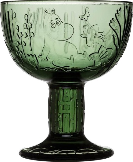 MoominIittala Mummi skål 14 cm furugrønn MoominIittala Mummi skål 14 cm furugrønn