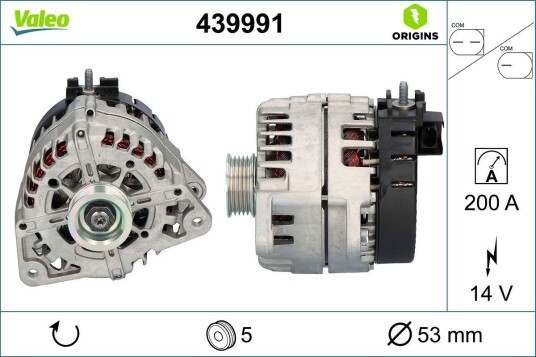 Dynamo VALEO 439991