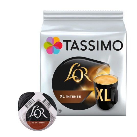 Tassimo L'OR XL Intense til Tassimo. 16 kapsler Tassimo L'OR XL Intense til Tassimo. 16 kapsler