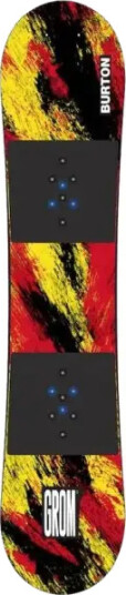 Burton Snowboard - 110 Kids Grom Svart Male One size Burton Snowboard - 110 Kids Grom Svart Male One size
