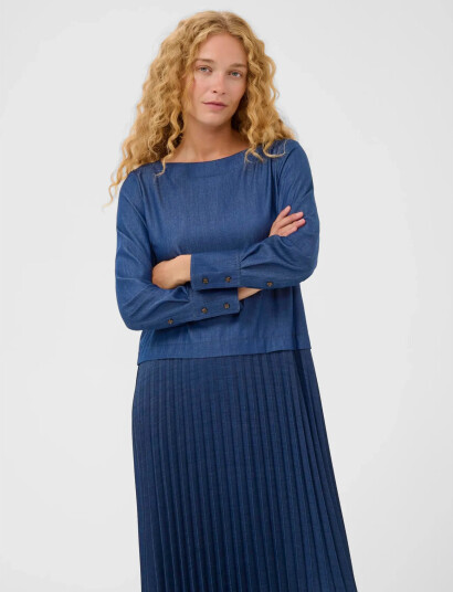 InWear Cherrieiw Dress Navy 34 InWear Cherrieiw Dress Navy 34