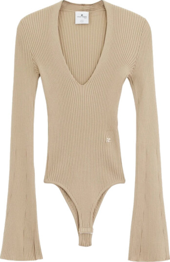 Courrèges Dame Topper Beige S,